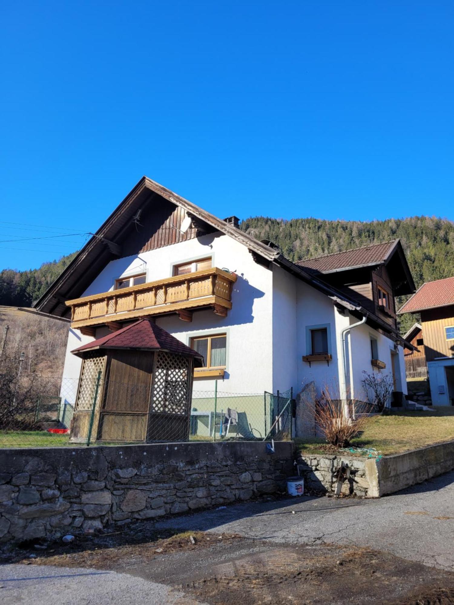 Ferienwohnung Biohof Untermar Obervellach Exterior foto